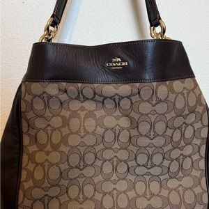 Authentic Brown Coach Satchel